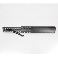 Love In Leather Black Studded Paddle 